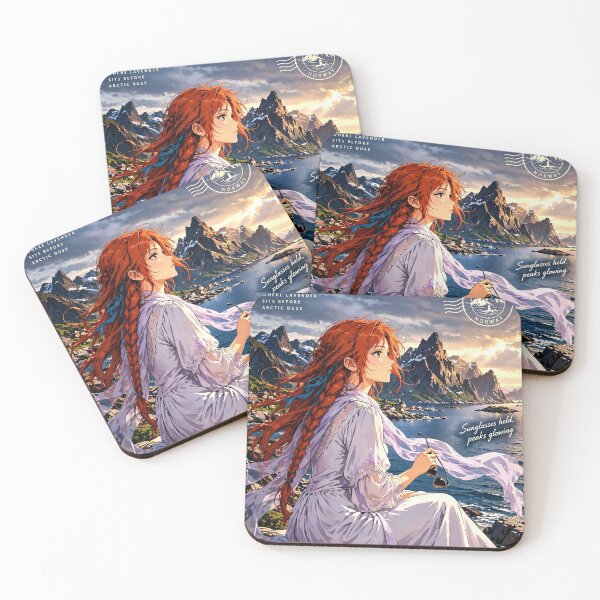 Item preview, Norway — Senja — Lavender Light Over the Arctic Sea designed and sold by DibujandoPorfa.