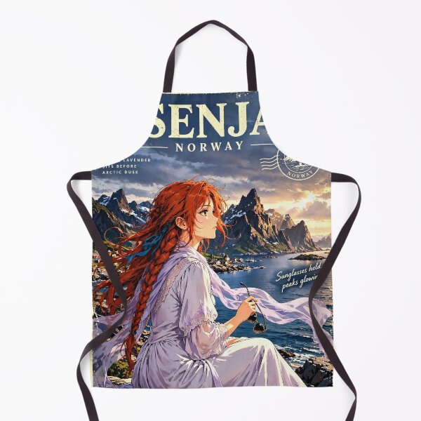 Item preview, Norway — Senja — Lavender Light Over the Arctic Sea designed and sold by DibujandoPorfa.