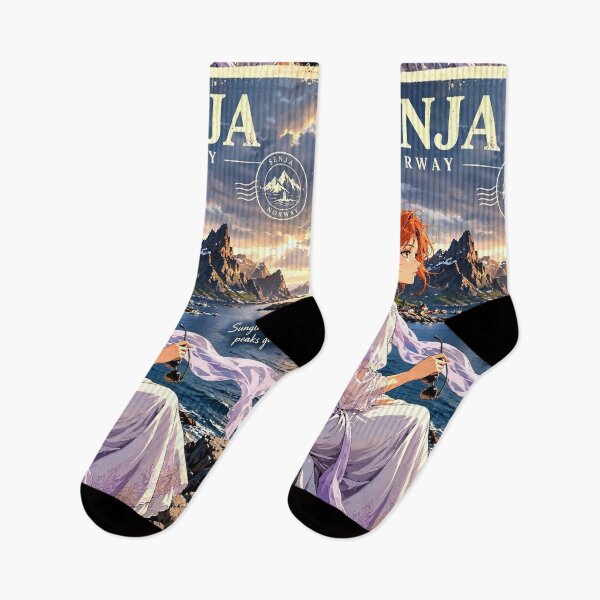Item preview, Norway — Senja — Lavender Light Over the Arctic Sea designed and sold by DibujandoPorfa.