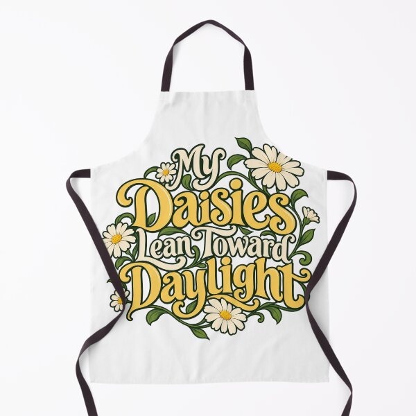 Item preview, Daisies Lean Toward Daylight Floral Lettering designed and sold by Bikivuno.