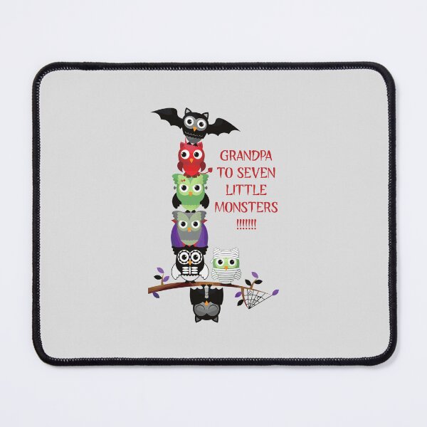 Item preview, Grandpa to Seven Little Monsters (on Lt. Grey) designed and sold by PawsitiveMum3.