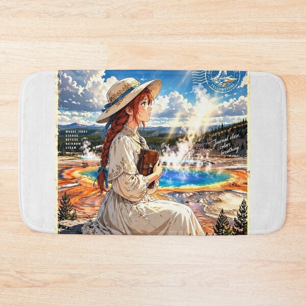 Item preview, United States — Yellowstone — The Colors of the Earth designed and sold by DibujandoPorfa.