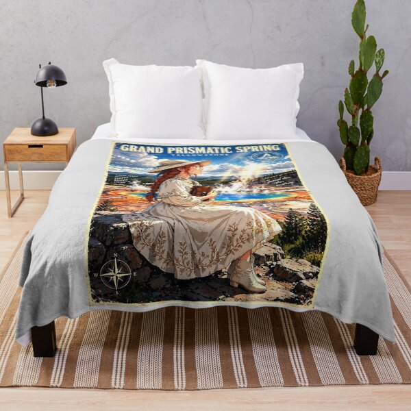 Item preview, United States — Yellowstone — The Colors of the Earth designed and sold by DibujandoPorfa.