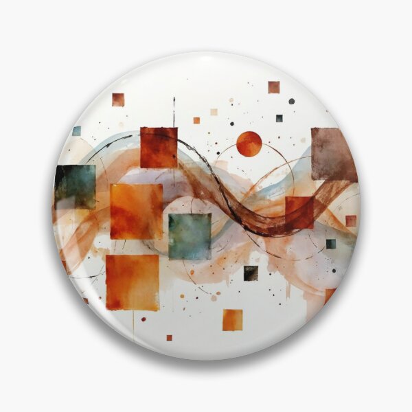Item preview, Rhythm in Rust and Blue designed and sold by tambanow.