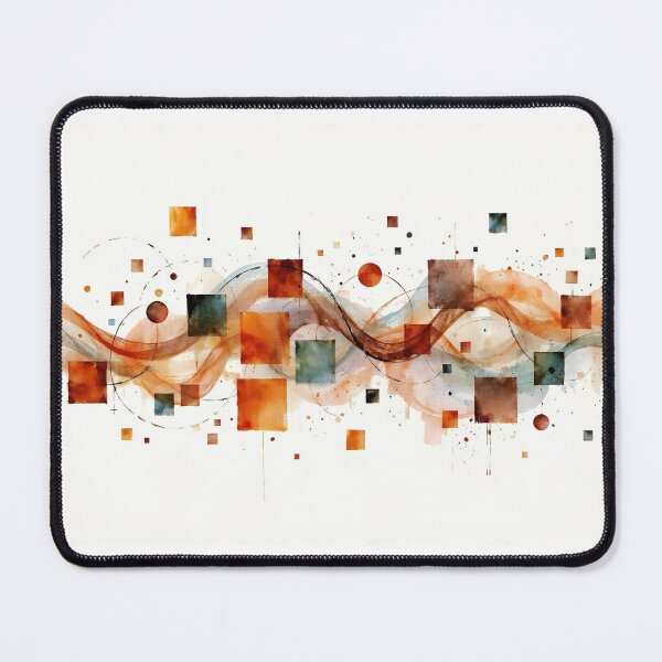 Item preview, Rhythm in Rust and Blue designed and sold by tambanow.