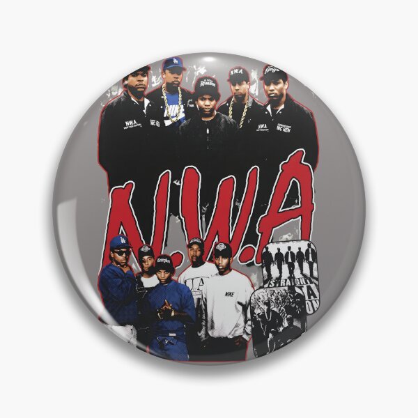 Item preview, Classic N.W.A Group Collage Vintage Rap Tee-94 designed and sold by ChristinaCaruso.