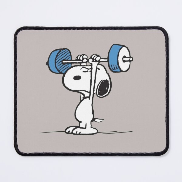 Item preview, Snoopy Lifting Barbell designed and sold by wingoo22.