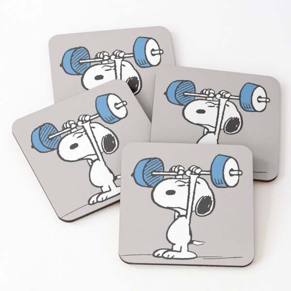 Item preview, Snoopy Lifting Barbell designed and sold by wingoo22.