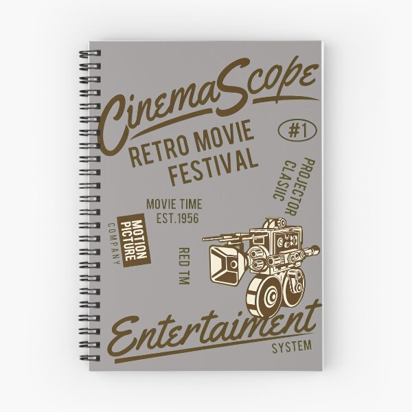 Item preview, CinemaScope Retro Movie Festival Vintage Camera T-Shirt-13 designed and sold by AnjasSantel.