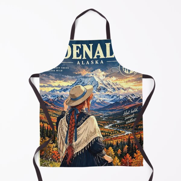 Item preview, United States — Denali — Where the Wilderness Becomes Endless designed and sold by DibujandoPorfa.