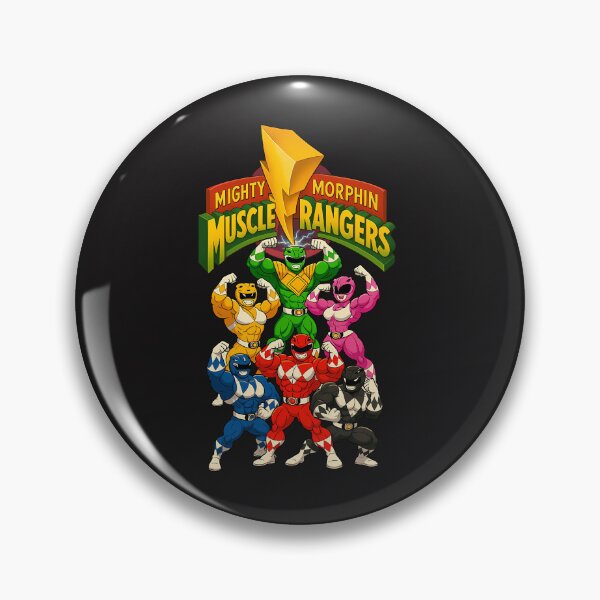 Item preview, Mighty Morphin Muscle Rangers  Flexin Through The Muscle Grid designed and sold by Eshat Zaman Munna(Your account ID is: 5776717).