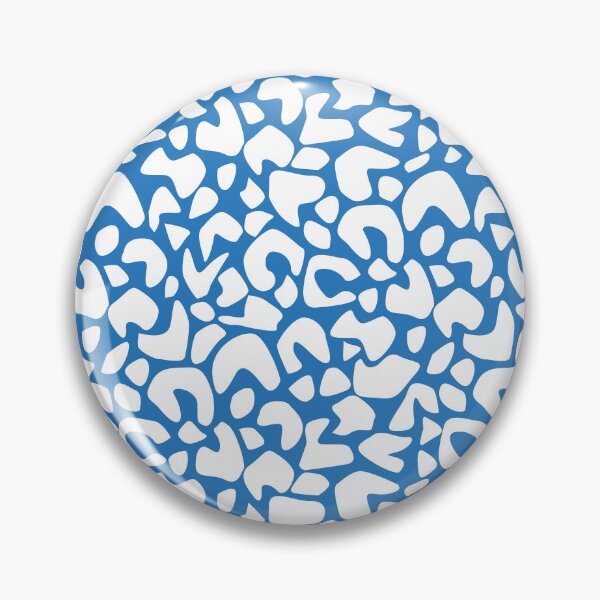 Item preview, Abstract pattern spots blue and white designed and sold by fuzzyfox.