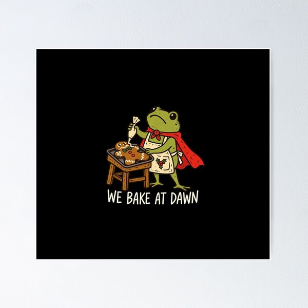 Item preview, We Bake at Dawn designed and sold by LeonellDavy.