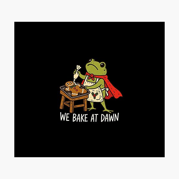 Item preview, We Bake at Dawn designed and sold by LeonellDavy.