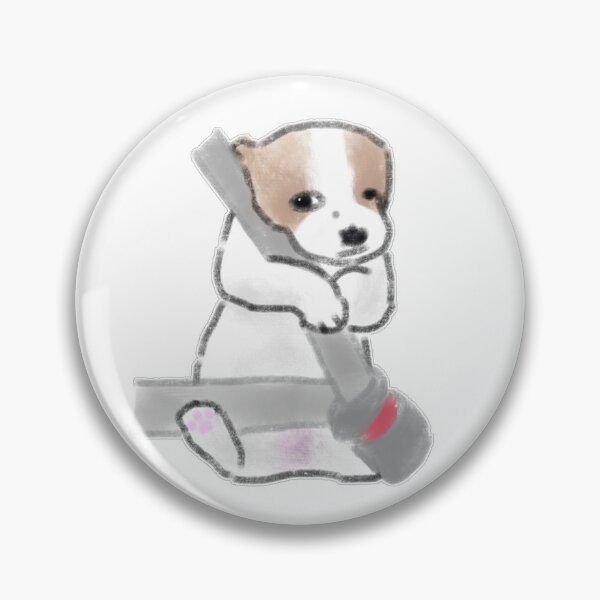 Item preview, Puppy Buckled In Car Seatbelt Safety designed and sold by raun.draw.