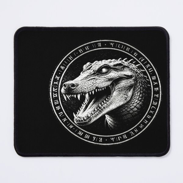 Item preview, Dark Fantasy Emblem – Killer Croc Apex Predator designed and sold by DretiArts.