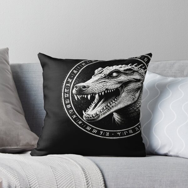Item preview, Dark Fantasy Emblem – Killer Croc Apex Predator designed and sold by Mggtz.