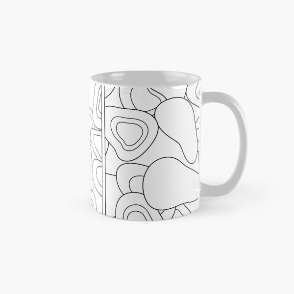 Item preview, Dip and Flow Pebble Gathering Coloring Sticker designed and sold by Damian Wildfong.
