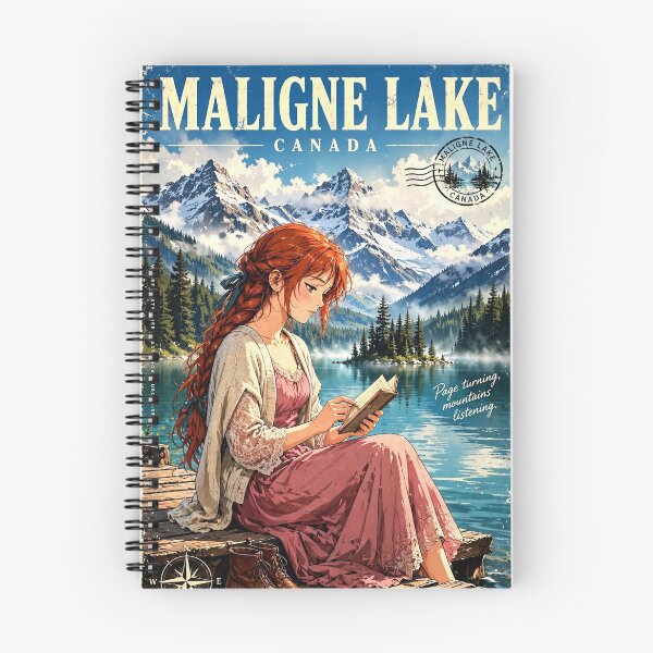 Item preview, Canada — Spirit Island — A Poem Beside the Emerald Lake designed and sold by DibujandoPorfa.