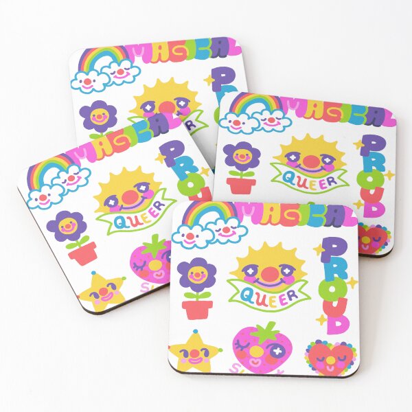 Item preview, Magical Queer Proud Sticker Set designed and sold by Adebucat.