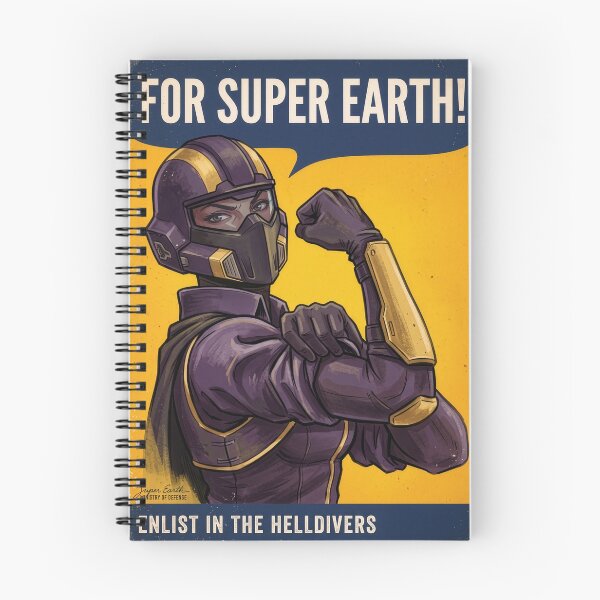 Item preview, For Super Earth Enlist! designed and sold by Rickster Designs.