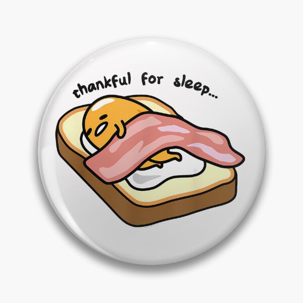 Item preview, Gudetama Thankful For Sleep Toasty designed and sold by cuncung33.