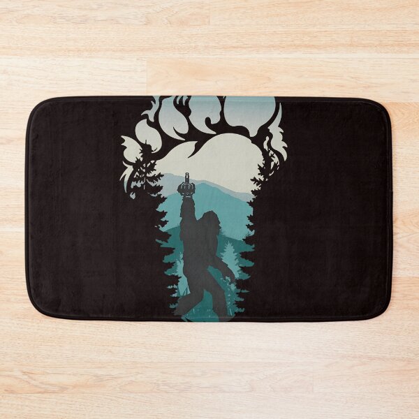 Item preview, Sasquatch Flipping Off Wilderness View designed and sold by EL-FASSY.