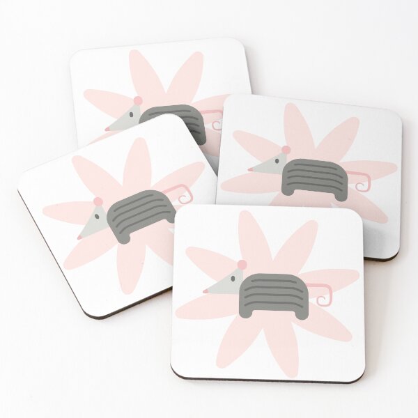 Item preview, Cute opossum (peach background) designed and sold by Angieozvel.