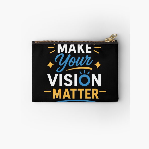 Item preview, Make Your Vision Matter Motivational Success Typography T-Shirt designed and sold by rejowan-arts.