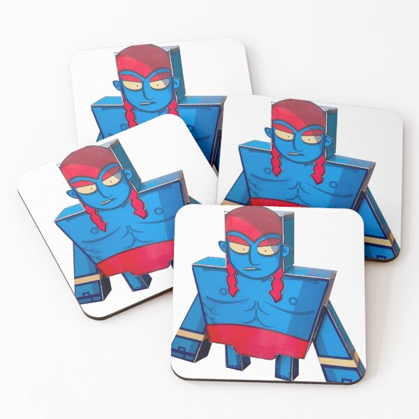 Item preview, Blue Armored Robot designed and sold by Papiroarmables.