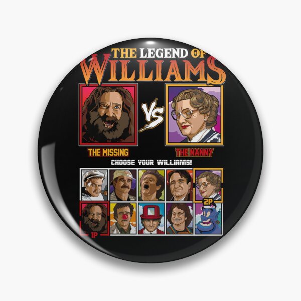 Item preview, The-Legend-Of-Williams---Robin-Williams-Vs-T-Shirt designed and sold by lozanobae.