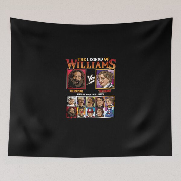 Item preview, The-Legend-Of-Williams---Robin-Williams-Vs-T-Shirt designed and sold by lozanobae.