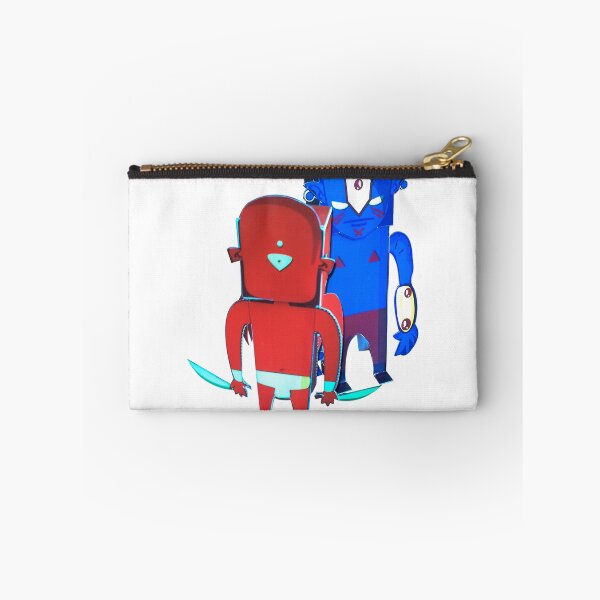 Item preview, Red Blue Robots designed and sold by Papiroarmables.