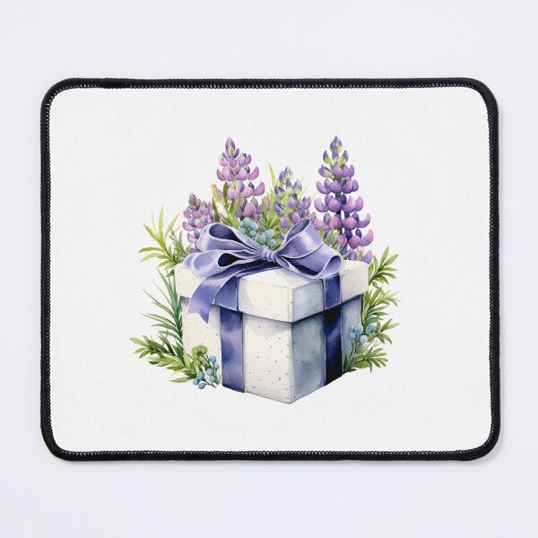 Item preview, Lupine Flower Gift | Elegant Botanical Floral Art designed and sold by Mandayartstudio.