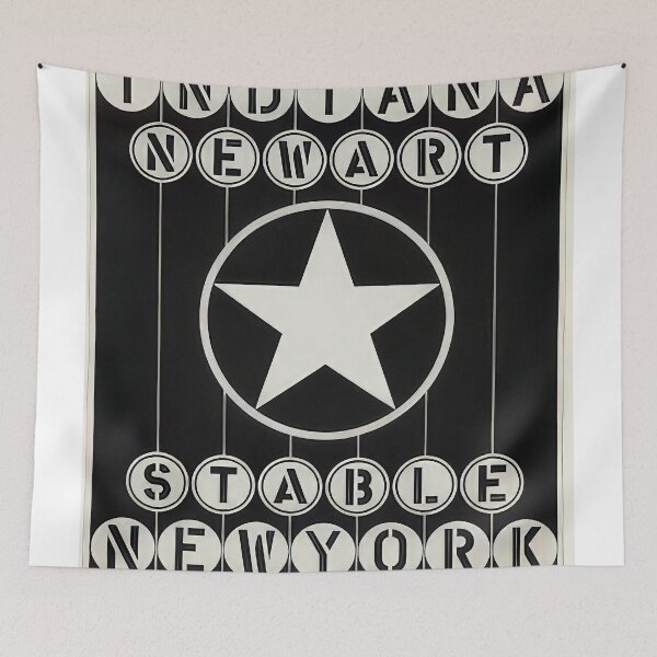 Item preview, Robert indiana, new art, stable new york designed and sold by EtherShadeArt.