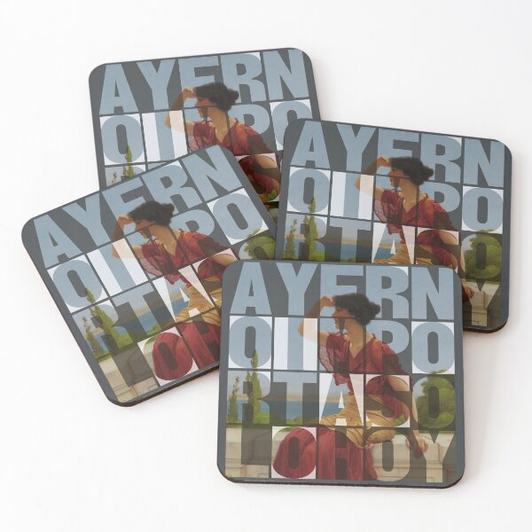 Item preview, Ayer No Importa, Solo Hoy – Spanish Typography designed and sold by Crece Studio.