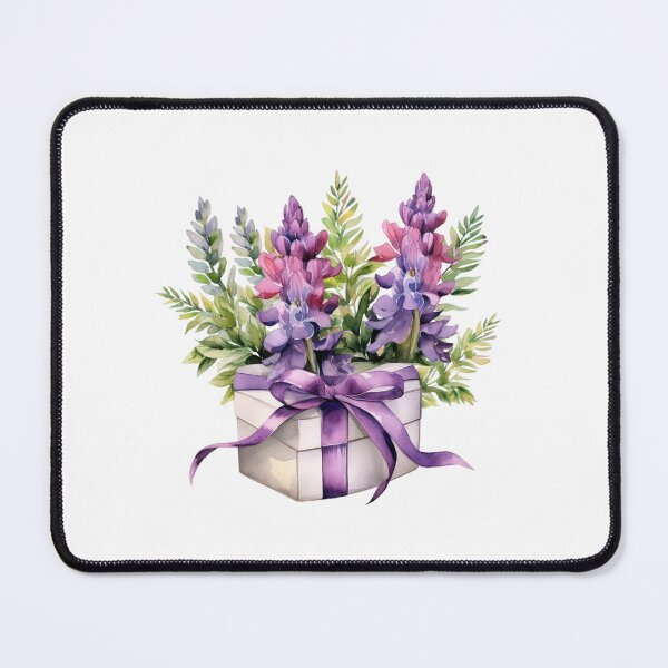 Item preview, Lupine Flower Gift | Elegant Botanical Floral Art designed and sold by Mandayartstudio.