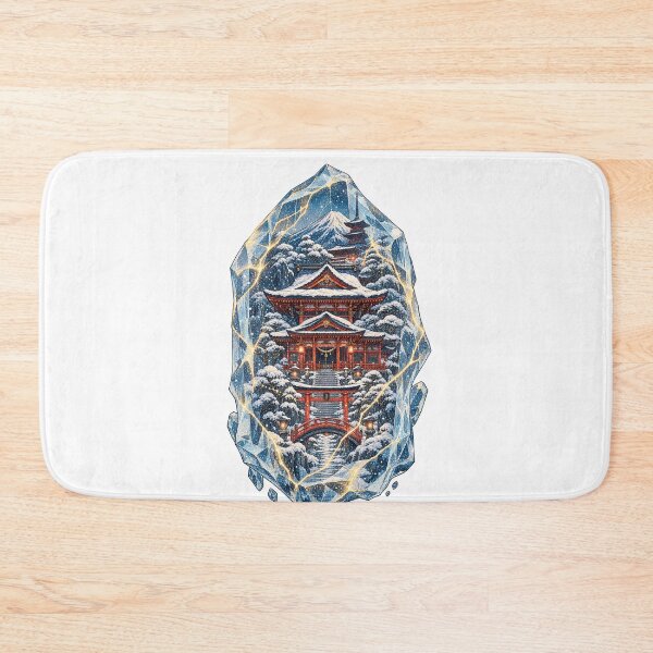 Item preview, The Frozen Sanctuary of Joüngmen – Japanese Winter Shrine designed and sold by Substance_life.