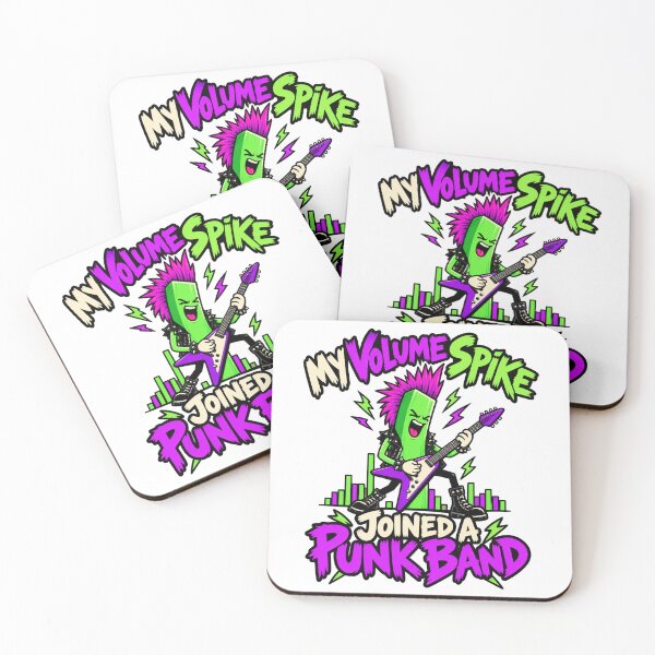 Item preview, Volume Spike Punk Band Funny Trading Artwork designed and sold by Bikivuno.