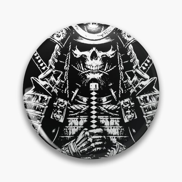 Item preview, Dark Art Japan Samurai Skull Warrior Demon designed and sold by MORSPECTIVE.