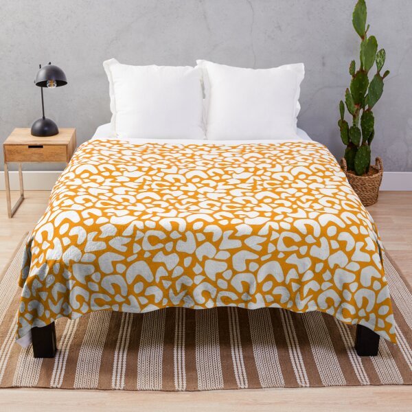 Item preview, Abstract pattern spot yellow and white designed and sold by fuzzyfox.