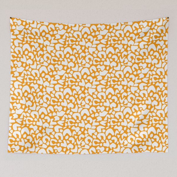 Item preview, Abstract pattern spot yellow and white designed and sold by fuzzyfox.
