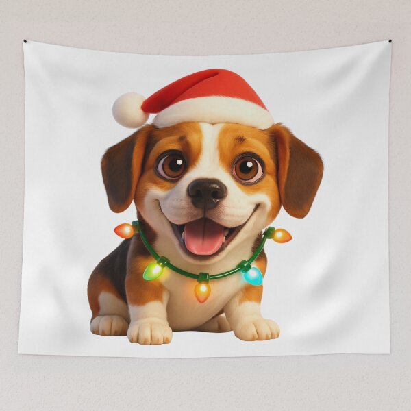 Item preview, Meagle Dog Christmas Cheer designed and sold by Sillytoe.