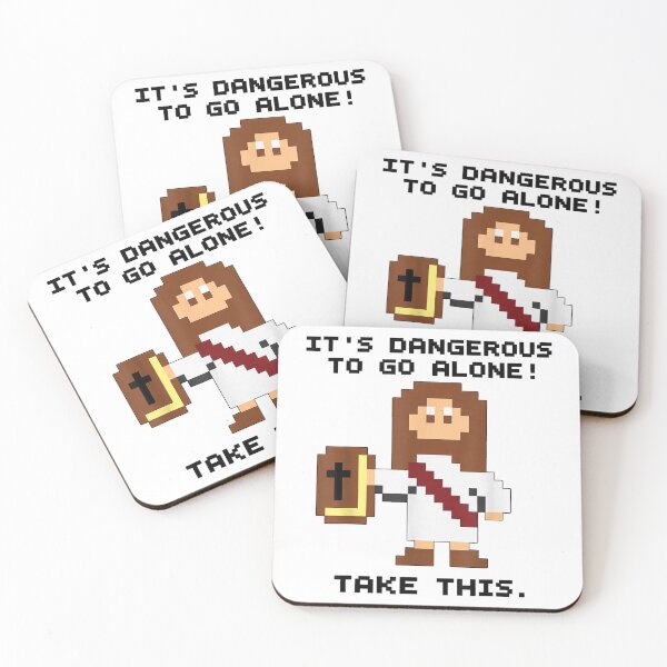 Item preview, It's Dangerous to Go Alone Take This Bible Christian Gamer designed and sold by santisalasmiz.