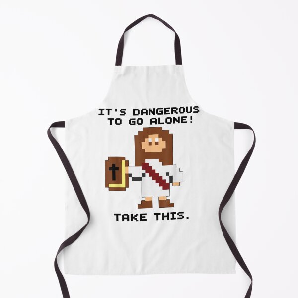 Item preview, It's Dangerous to Go Alone Take This Bible Christian Gamer designed and sold by santisalasmiz.