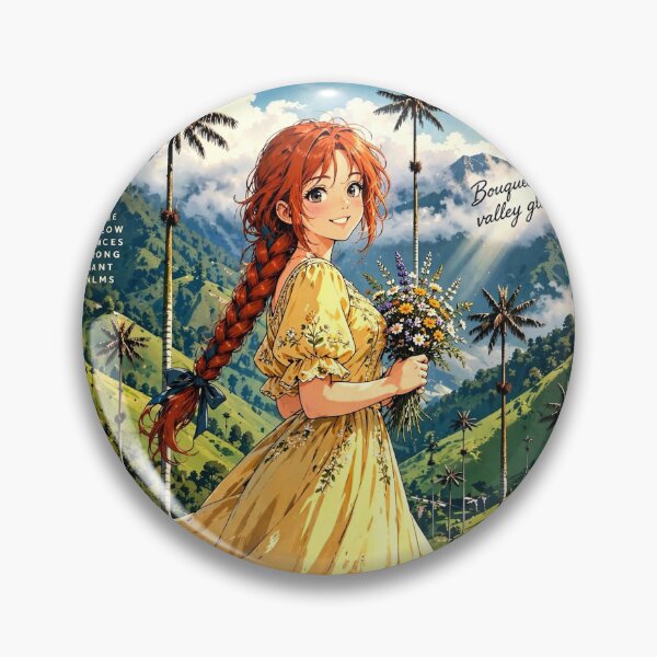 Item preview, Colombia — Cocora Valley — Beneath the Giant Palms designed and sold by DibujandoPorfa.
