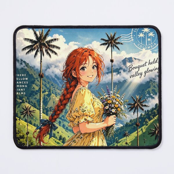 Item preview, Colombia — Cocora Valley — Beneath the Giant Palms designed and sold by DibujandoPorfa.