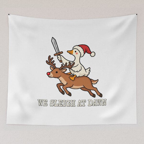 Item preview, We Sleigh at Dawn Goose designed and sold by LorenaVirex.