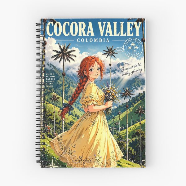 Item preview, Colombia — Cocora Valley — Beneath the Giant Palms designed and sold by DibujandoPorfa.
