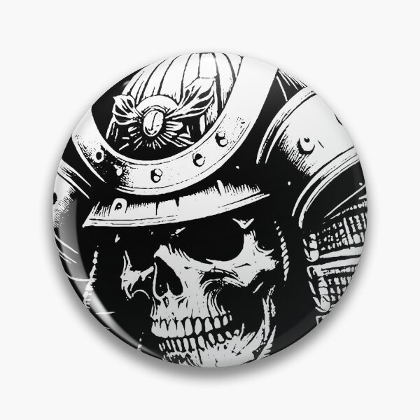 Item preview, Dark Art Japan Samurai Skull Warrior Demon Mask designed and sold by MORSPECTIVE.